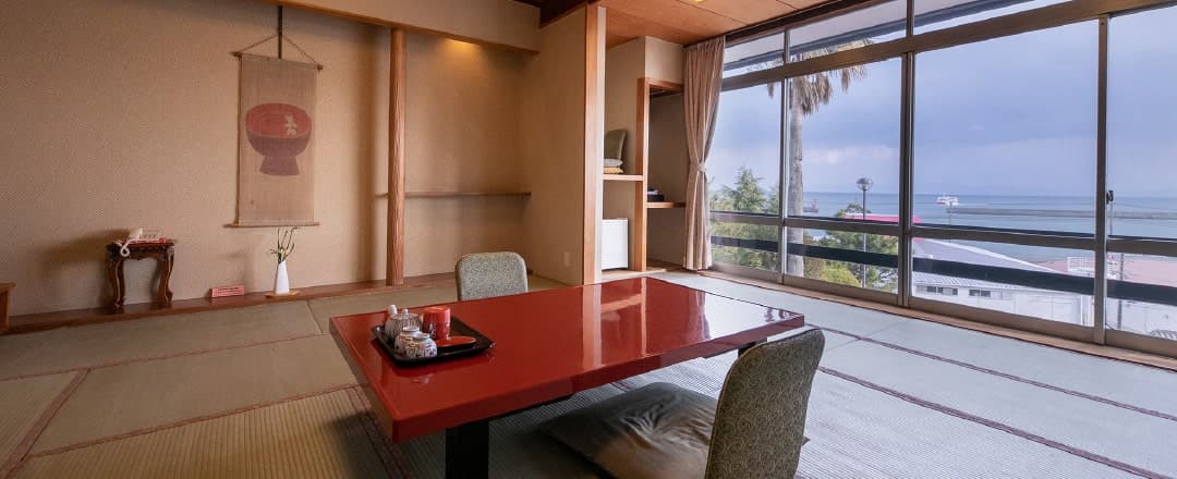 Ocean-View Rooms Overlooking the Sea