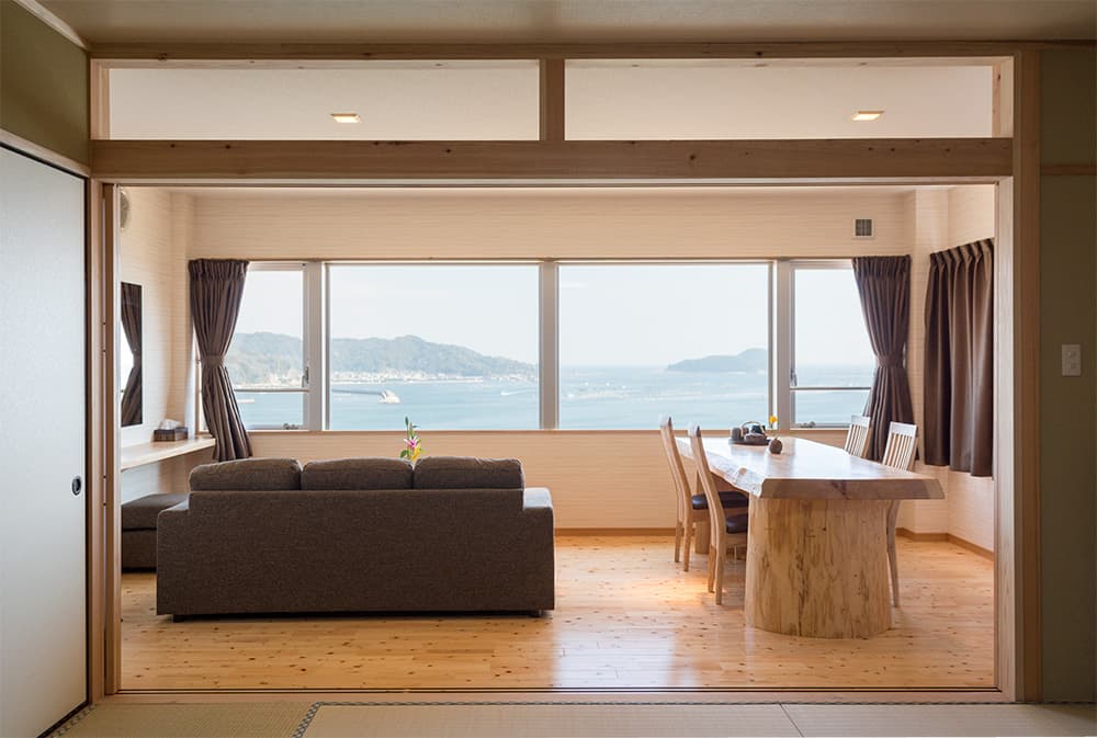 Three Rooms, Each with Its Own Character
