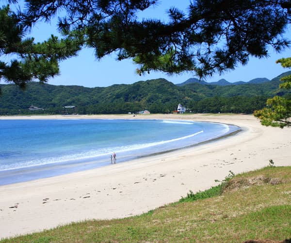 걸어서 닿는 유미가하마 해변