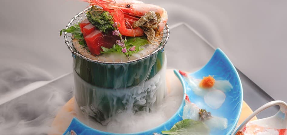 日本海의 味覚, 松葉ガニ와 창작요리
