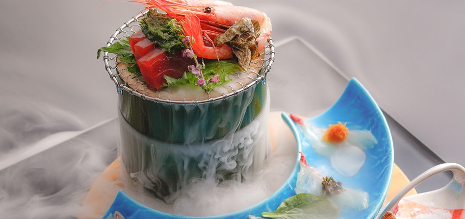 日本海의 味覚, 松葉ガニ와 창작요리