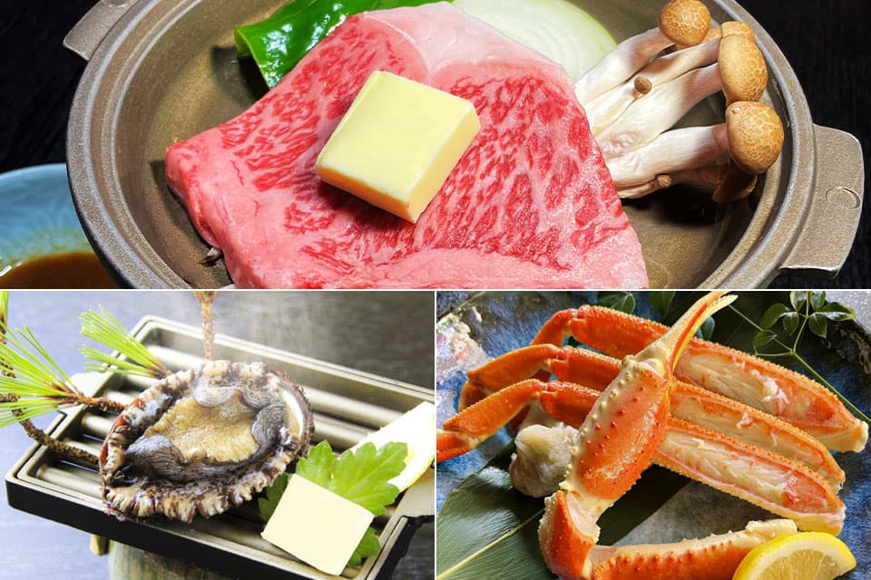 Kaiseki Featuring Seafood Straight from the Pacific