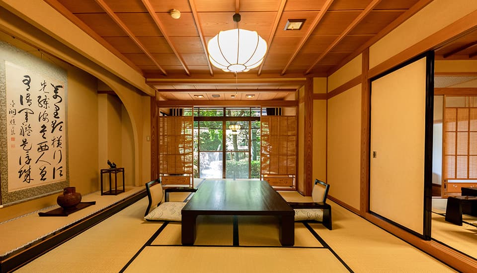 A Range of Rooms with Private Onsen Baths