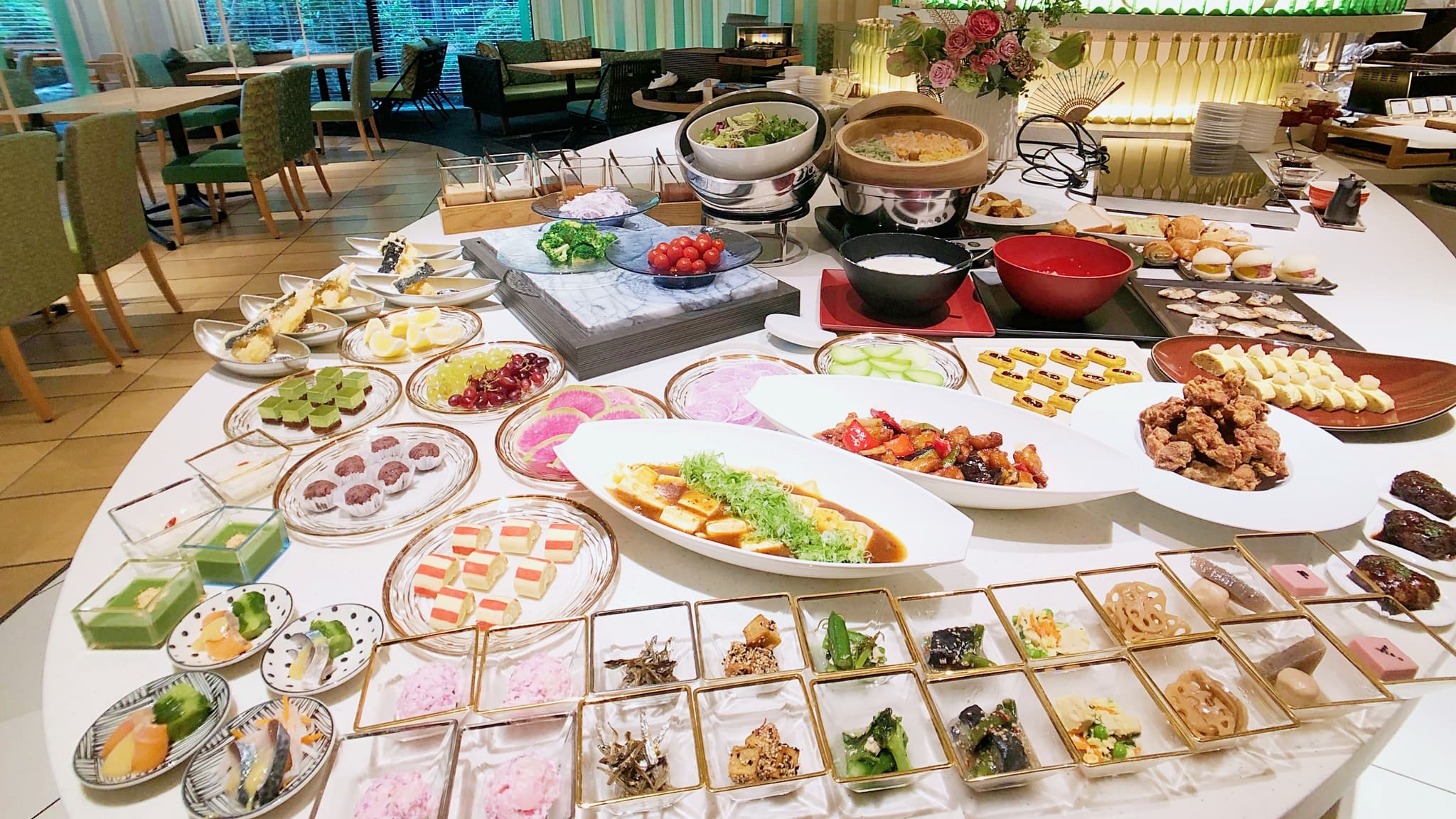 교토 반찬 조식 뷔페
