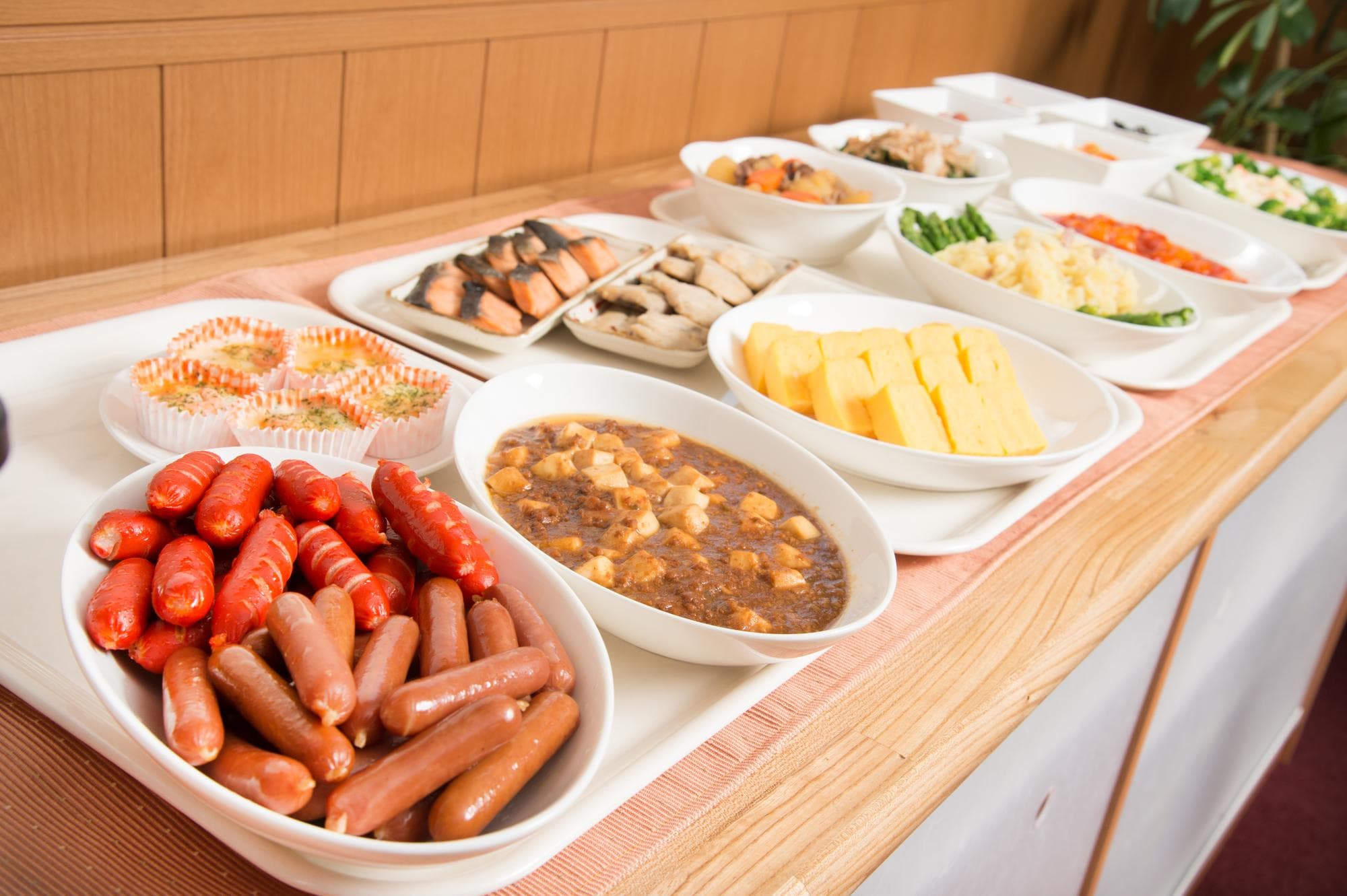 뷔페식 조식