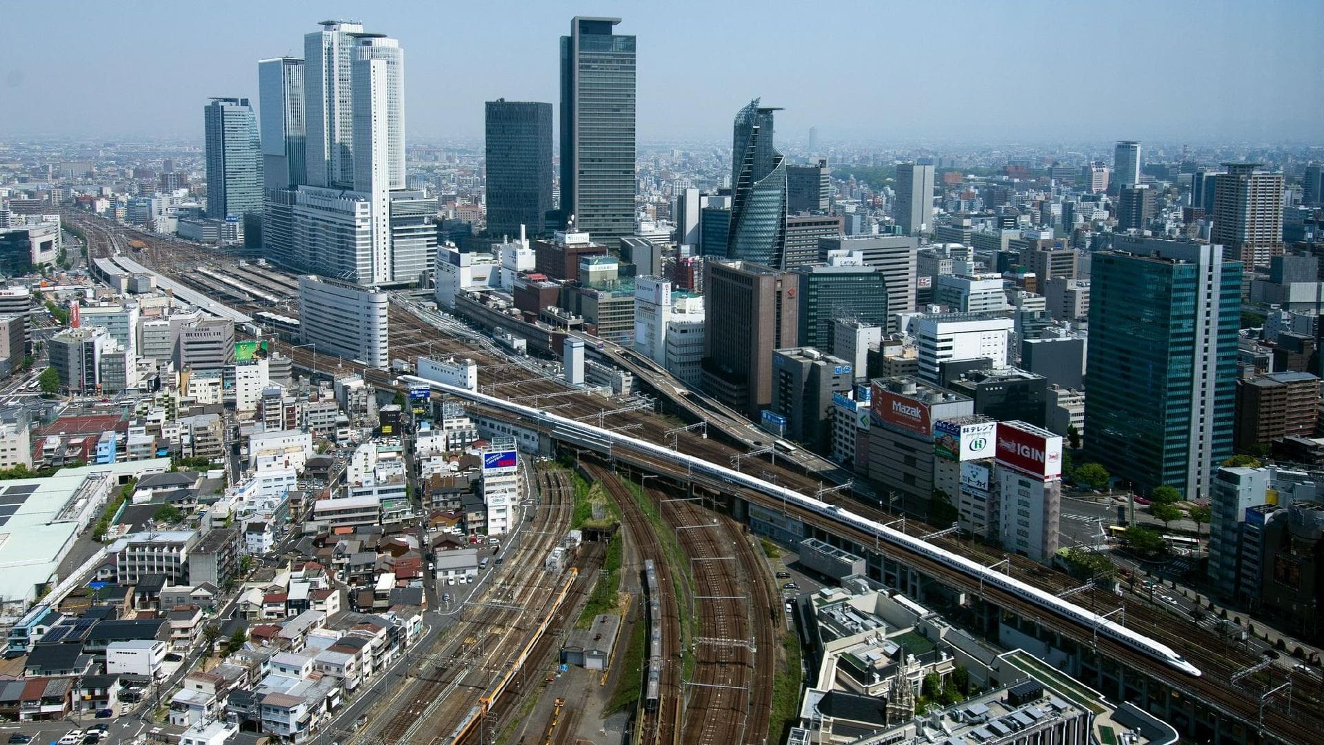 名古屋站列车景观