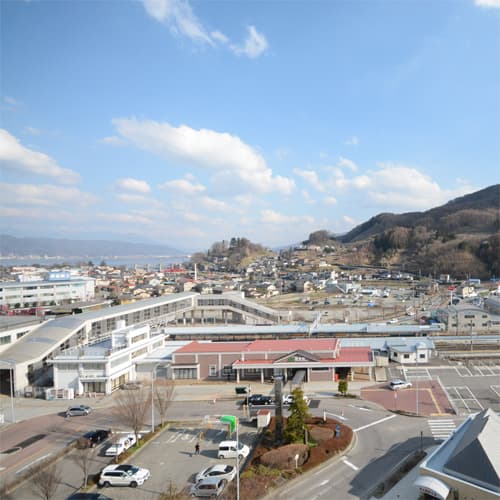 스와호가 보이는 객실