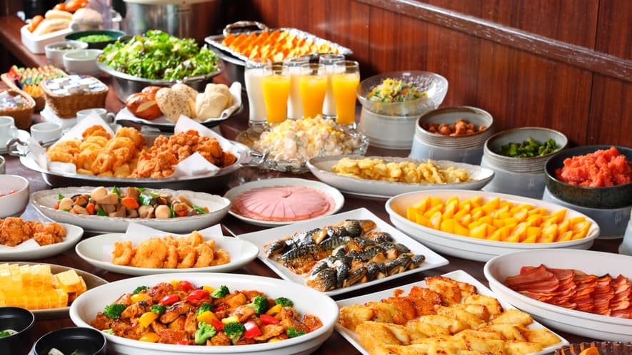 Free breakfast buffet