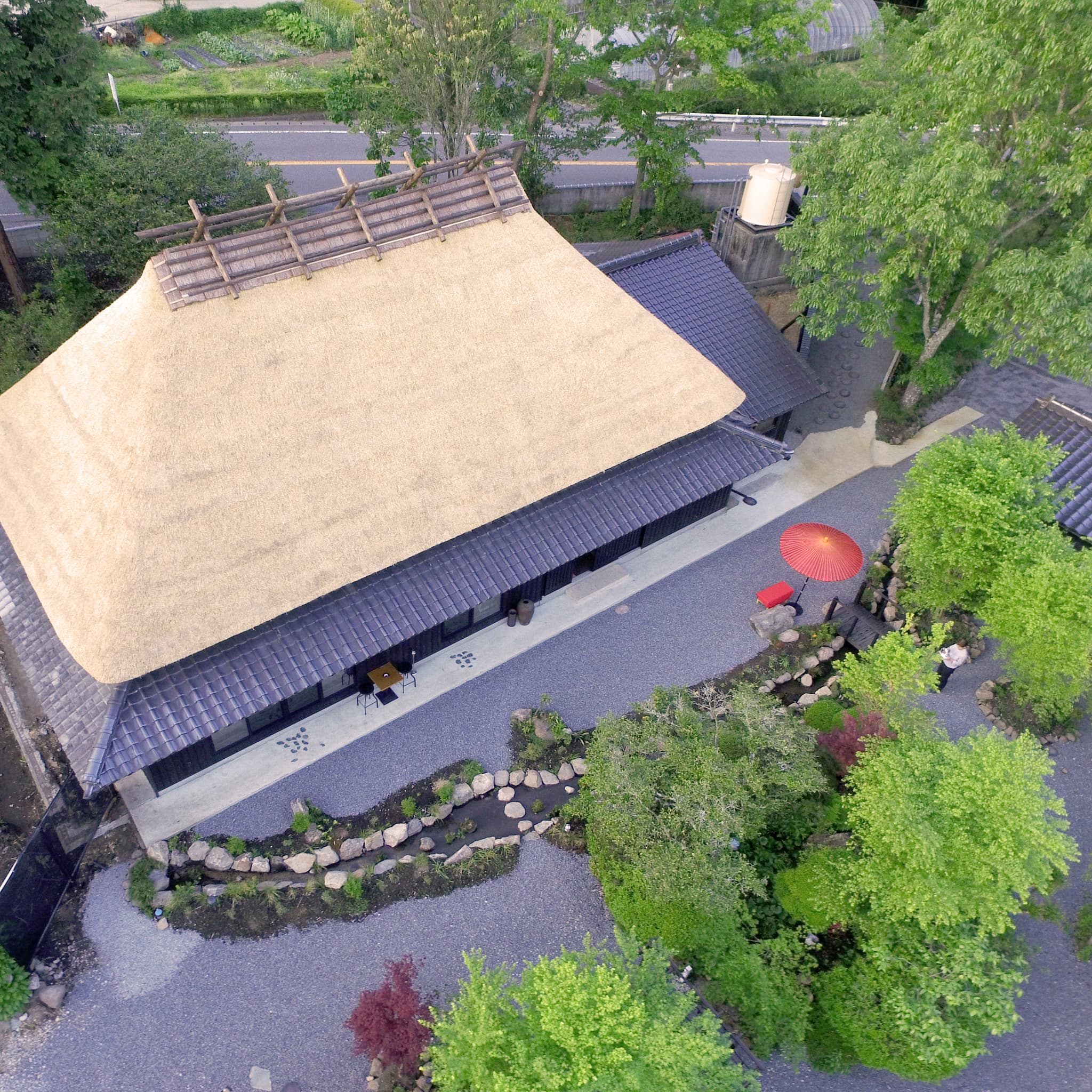 The Kayabuki Thatched-Roof Main Building
