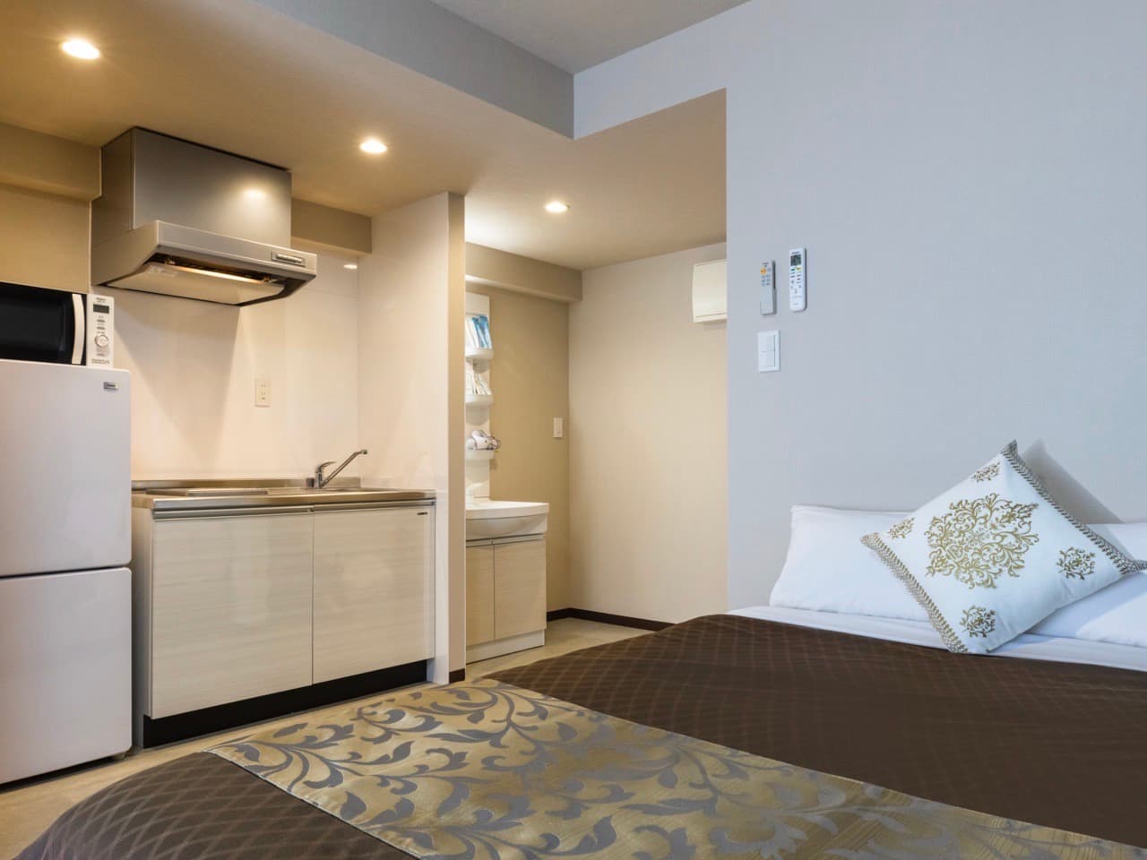 In-room kitchenette