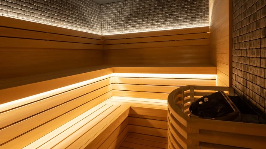 Baths with sauna