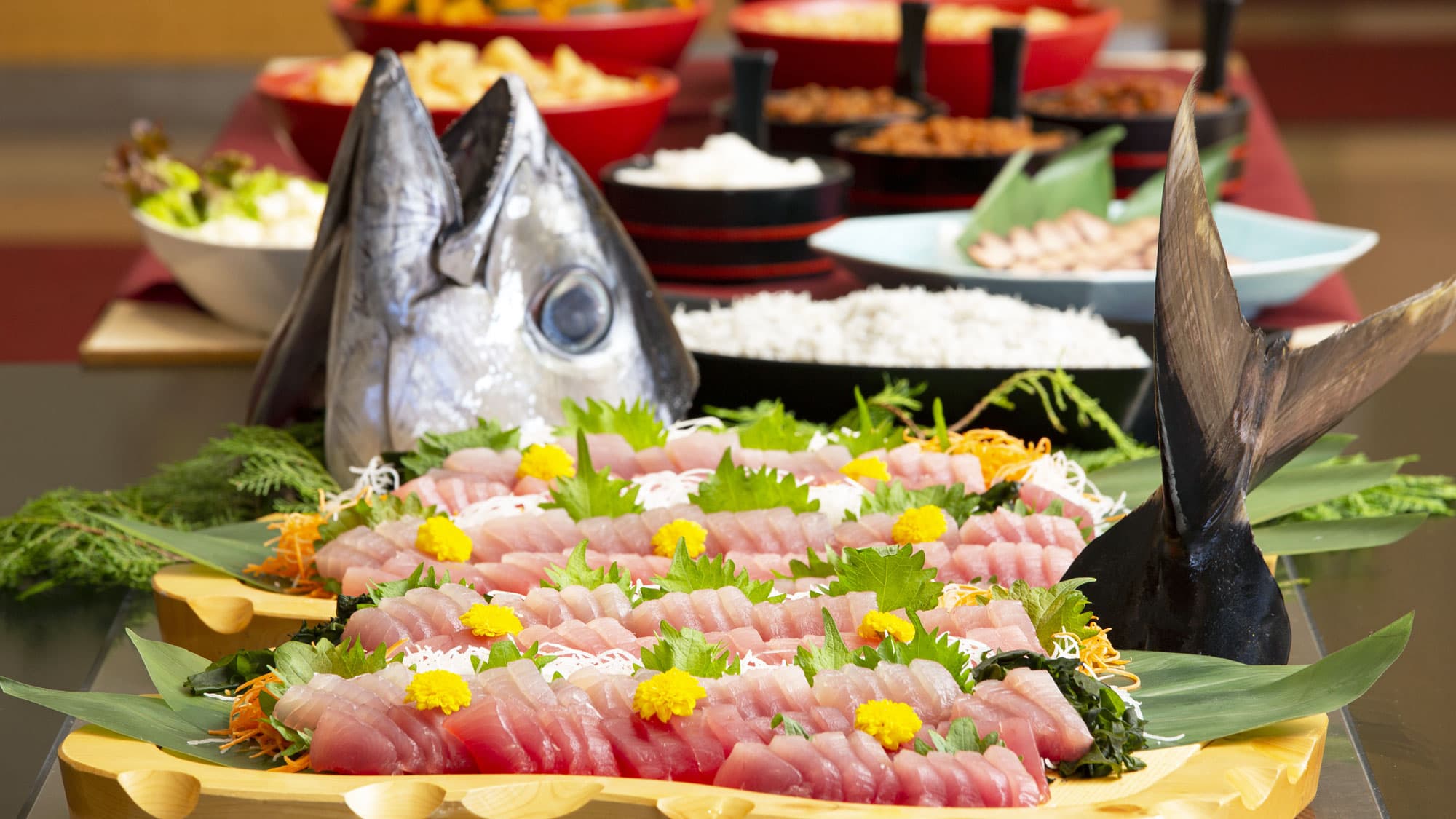 Tuna-led buffet