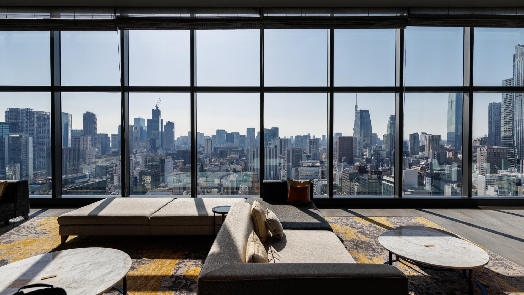 18th-floor sky lobby