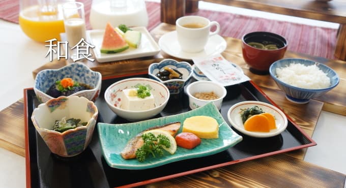 Japanese or Western breakfast