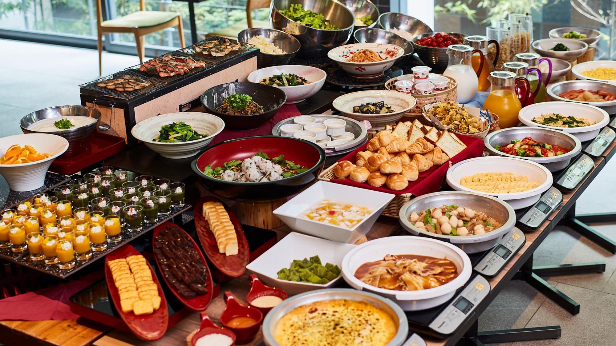 교토 반찬을 곁들인 조식