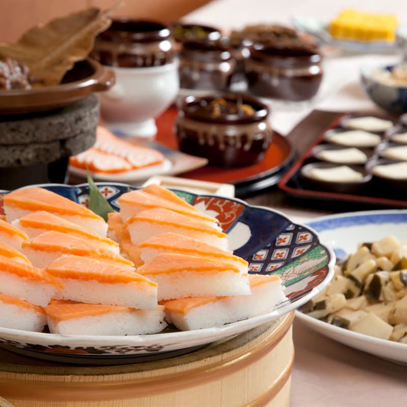도야마 명물 조식