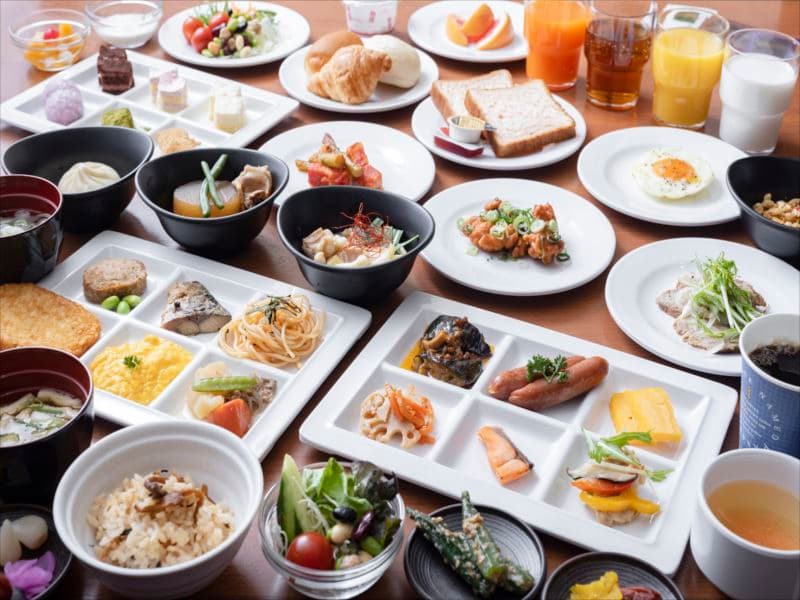 Local breakfast buffet