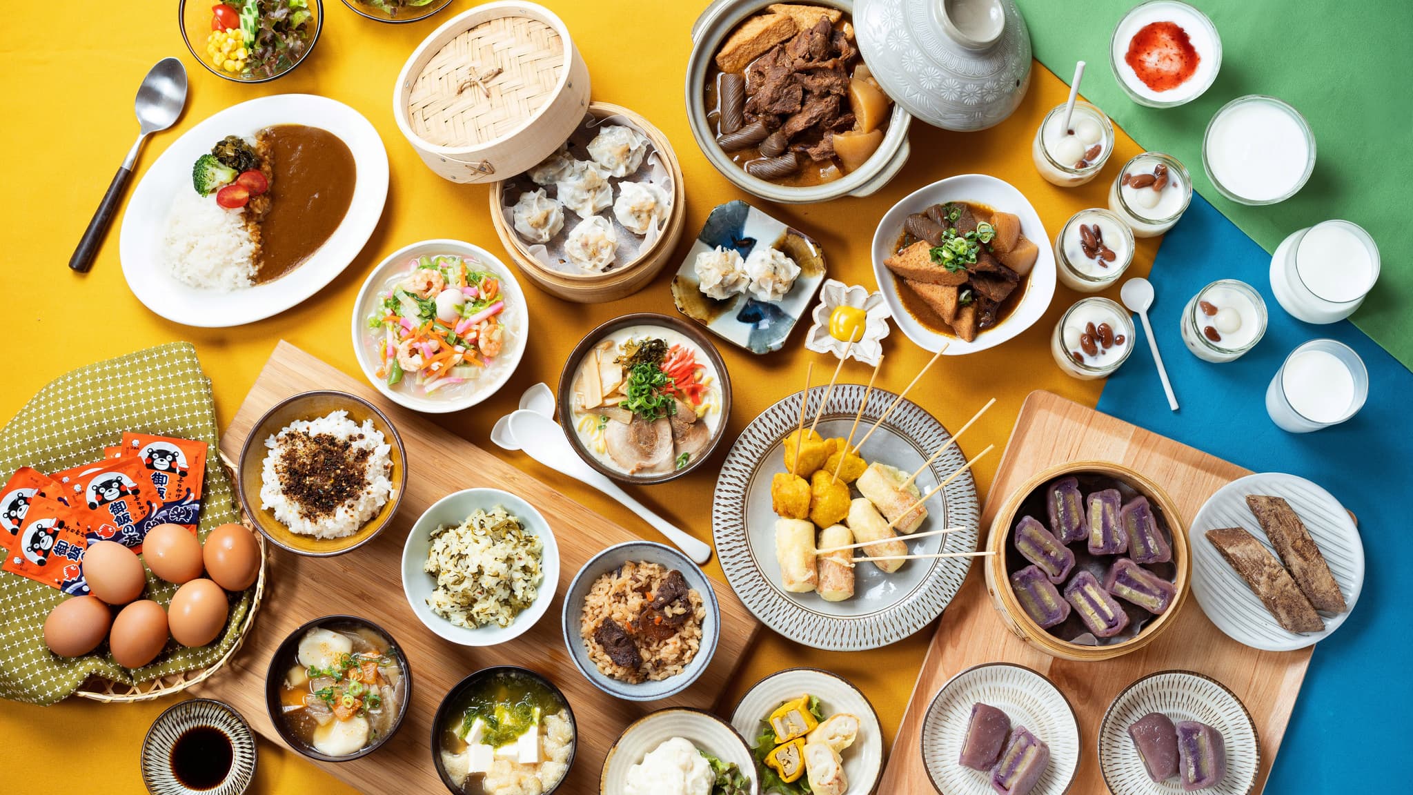 구마모토 향토 조식 뷔페