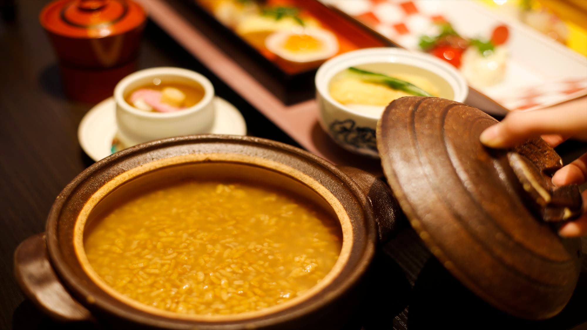 동대사 승려의 아침 차죽