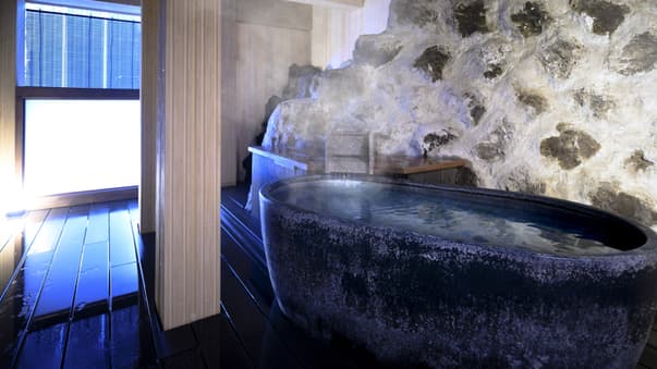 A Bathing Hall Fed by the Yubatake