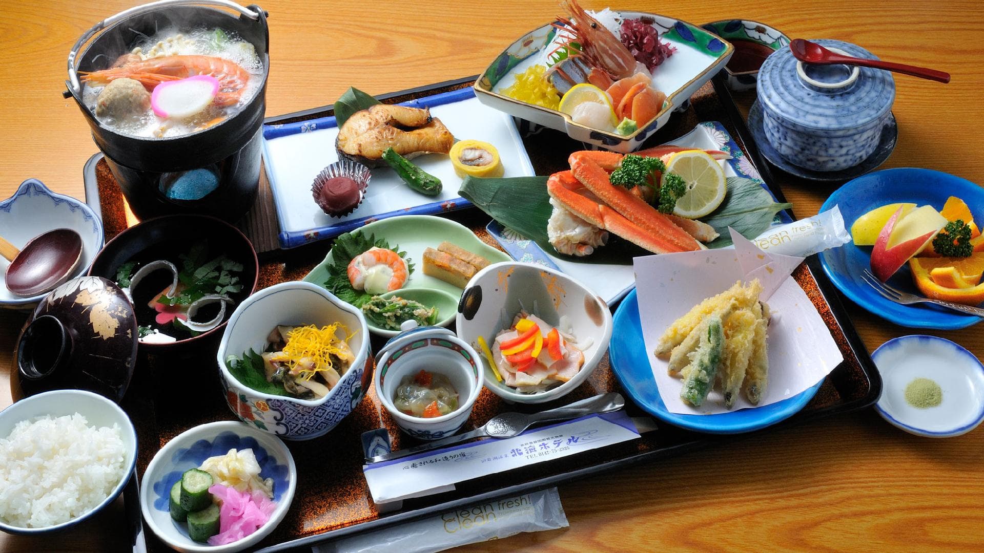 Lake fish and home-grown produce
