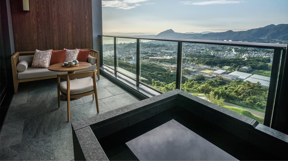 Private onsen on your terrace