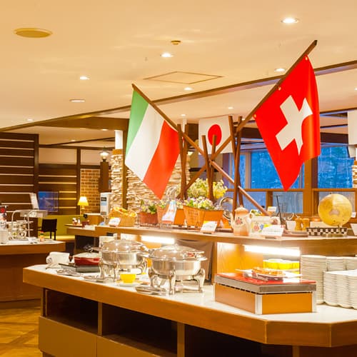 Alpine-inspired buffet