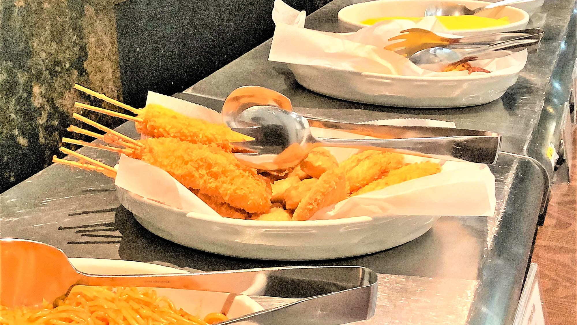 Free breakfast buffet