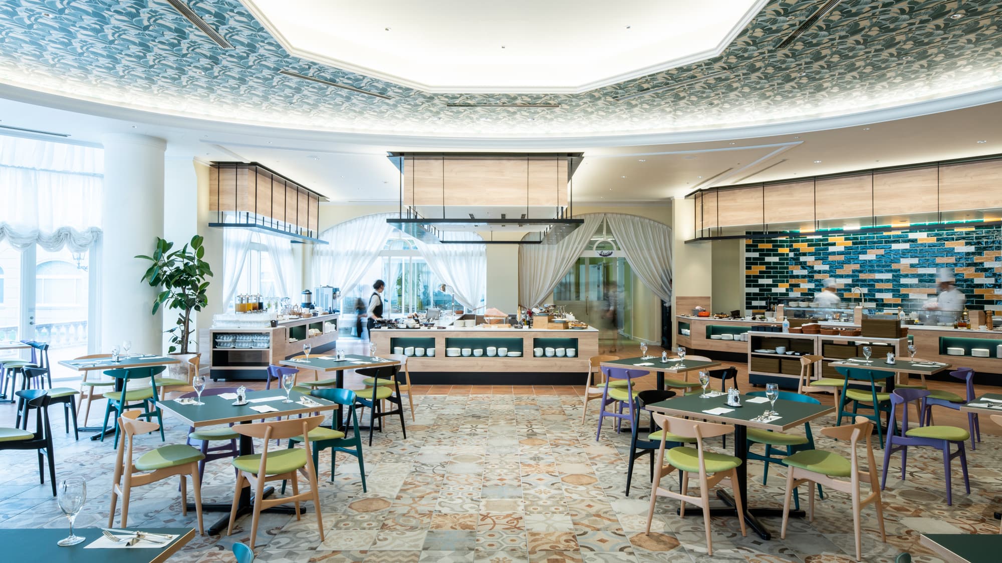 Buffet and Japanese dining