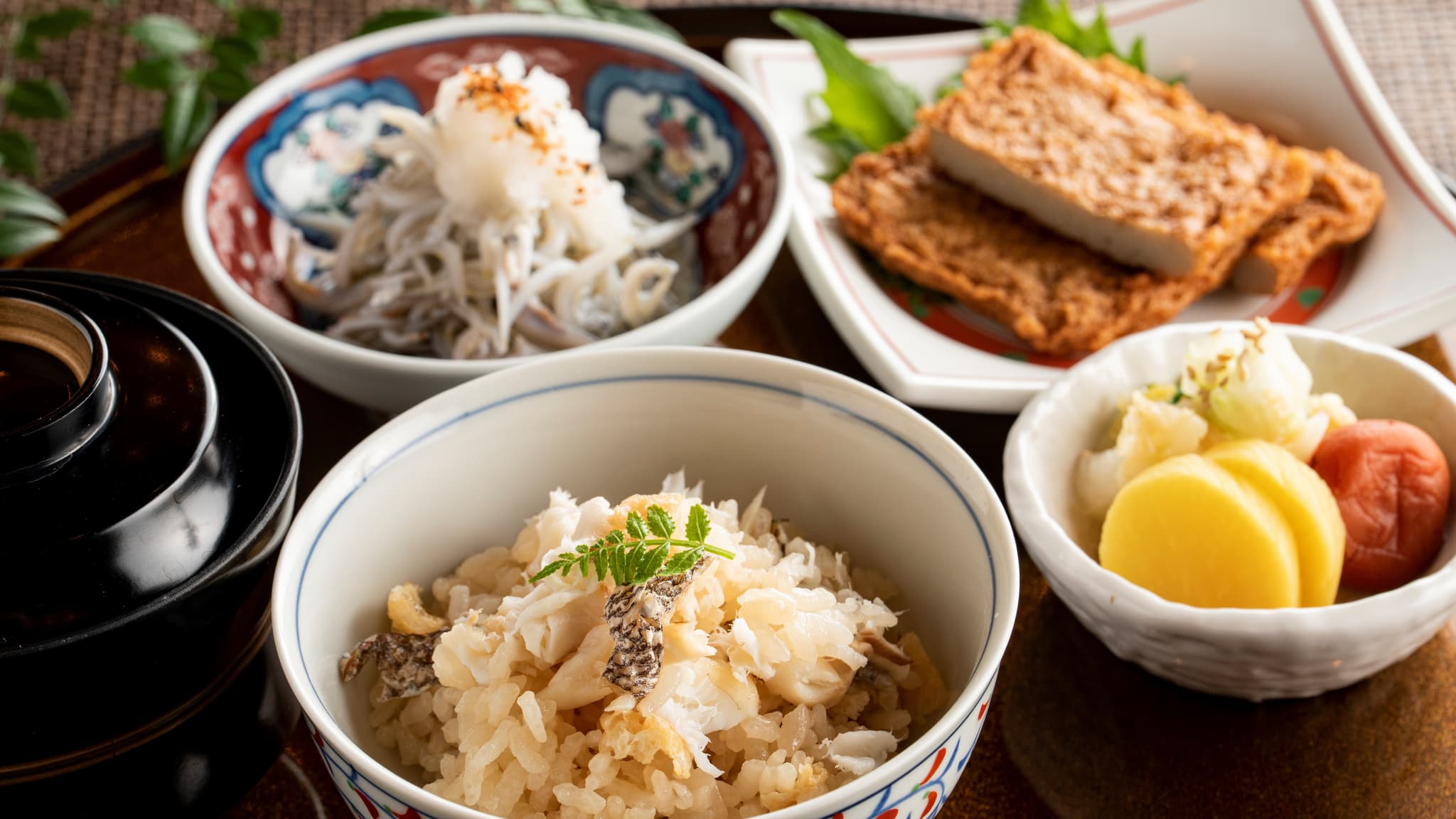 에히메 향토 요리 조식