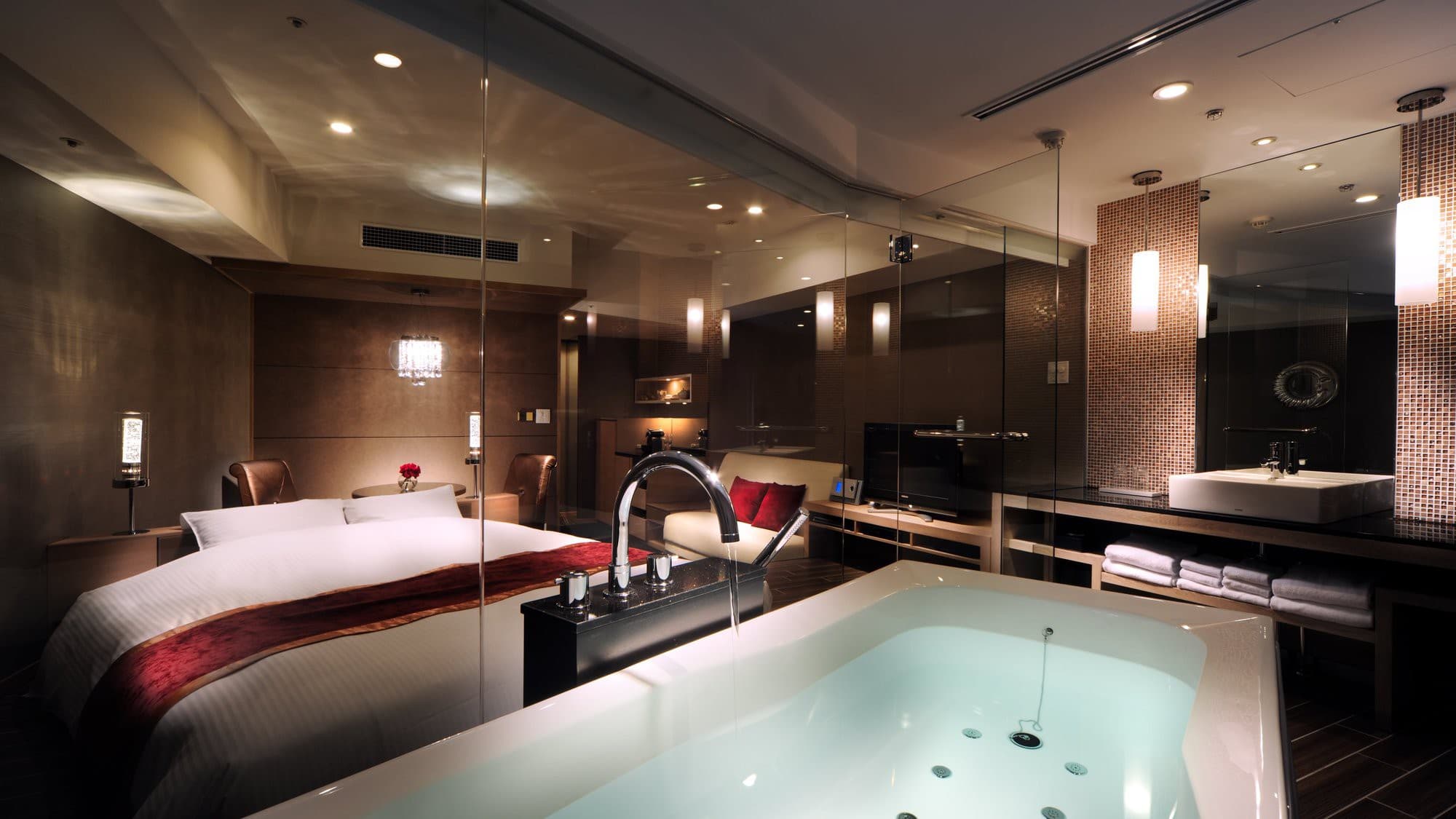 View Bath rooms on 20F-21F