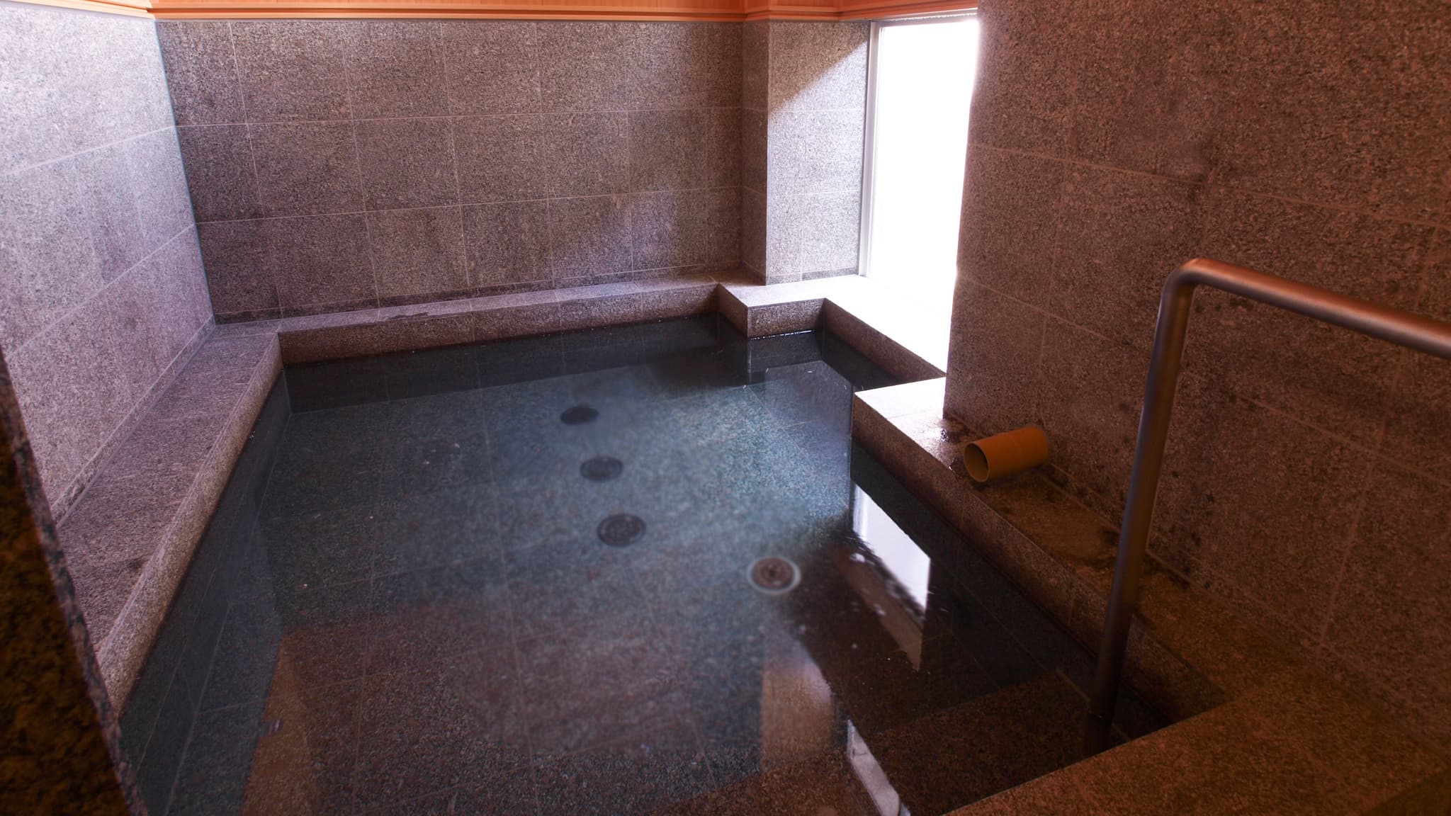 Shared bath with a large tub