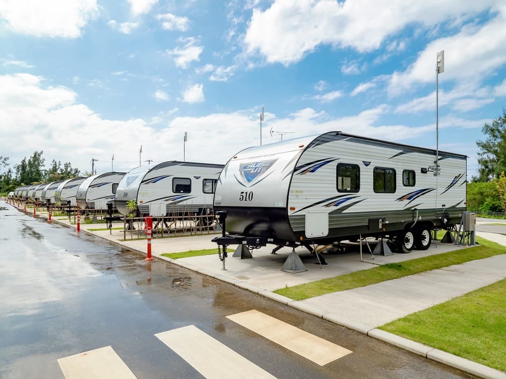 American trailer houses