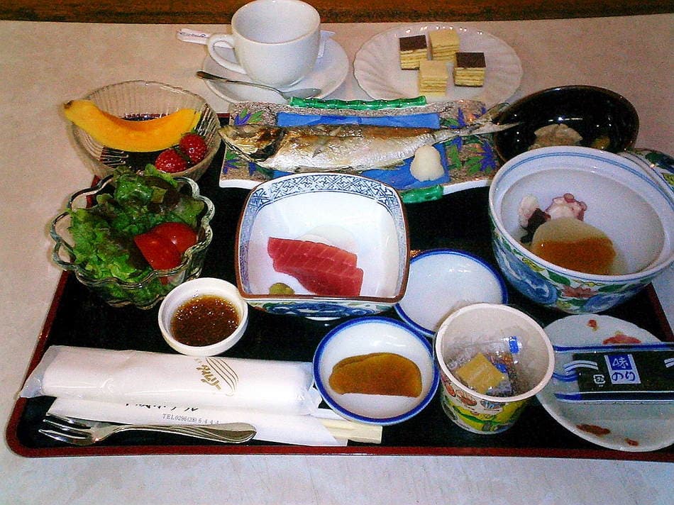 Freshly cooked breakfast