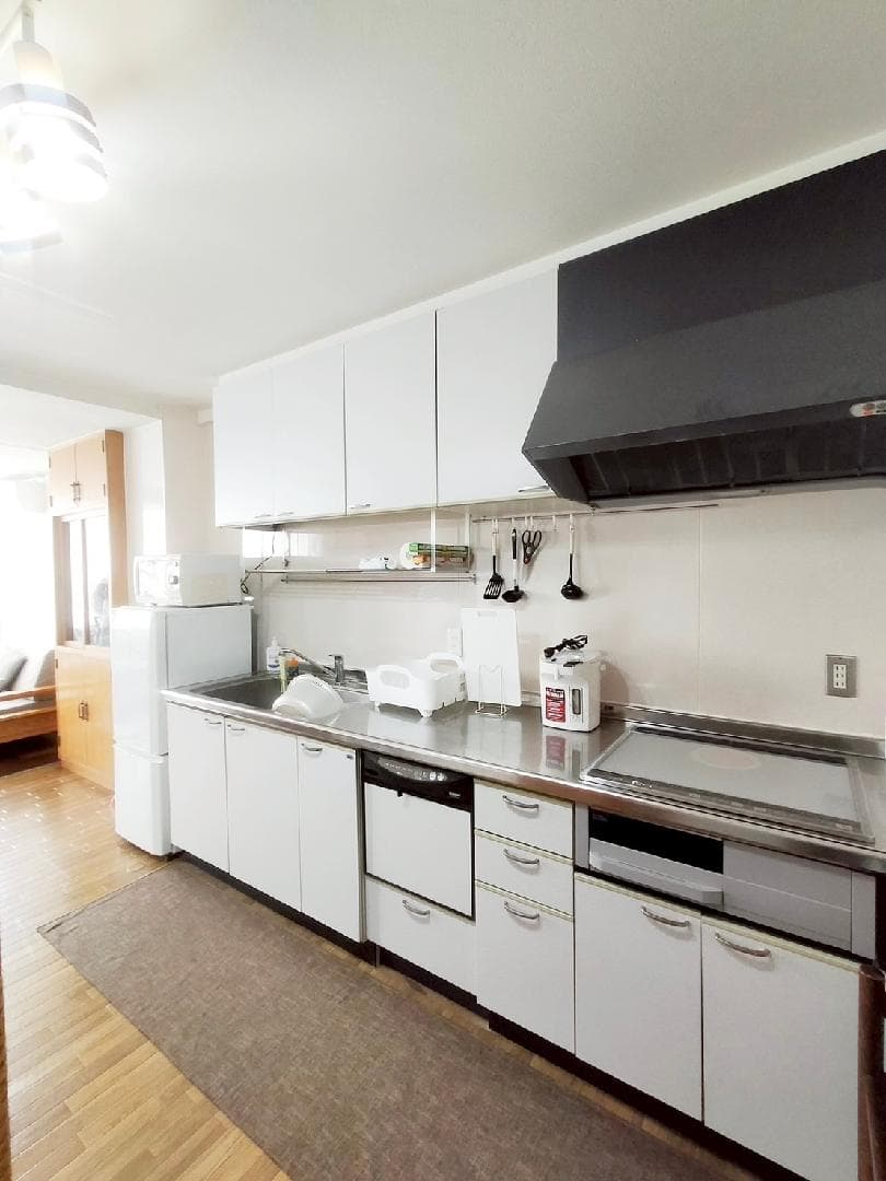 Kitchen and laundry