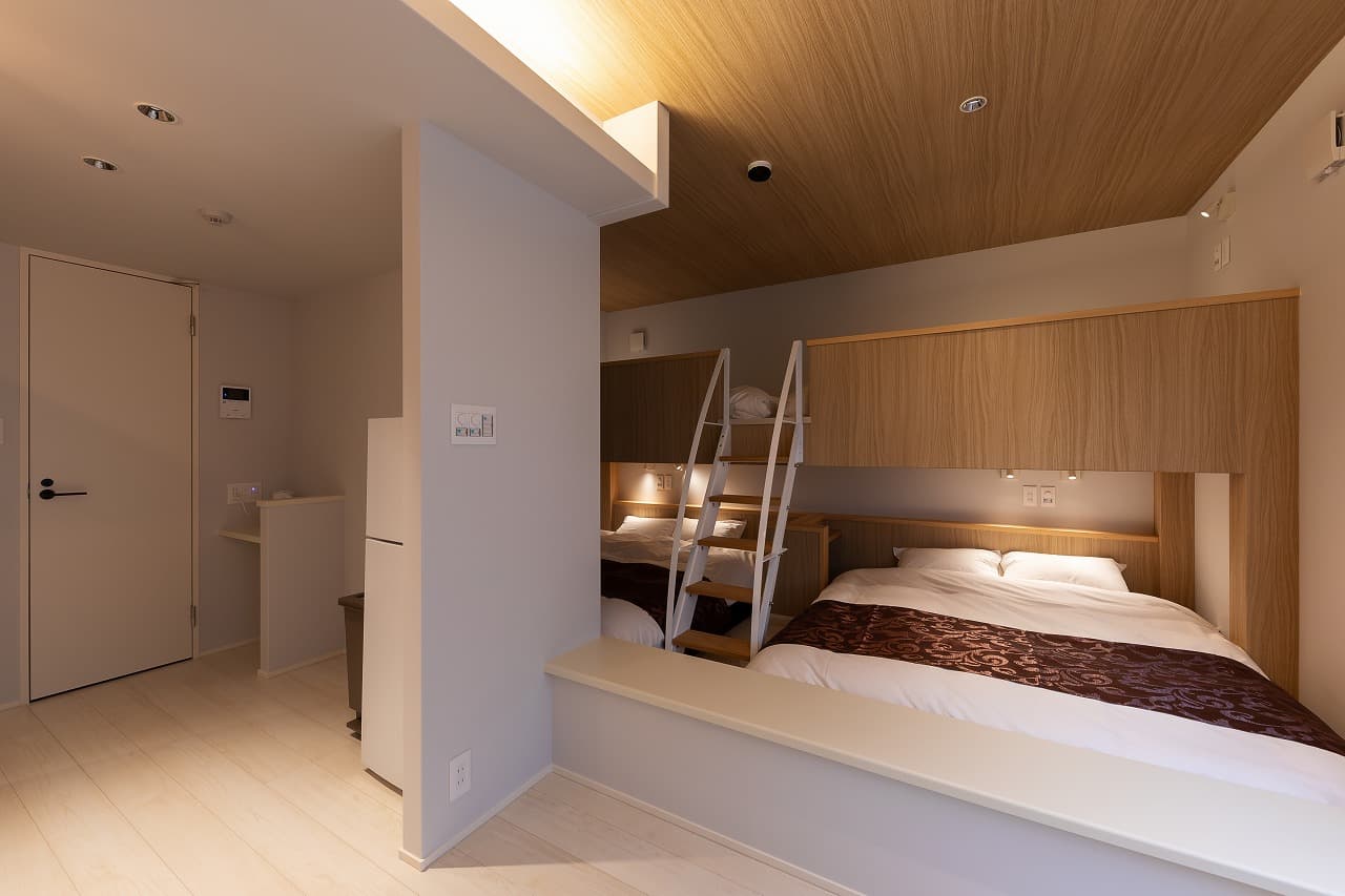 Rooms for up to six