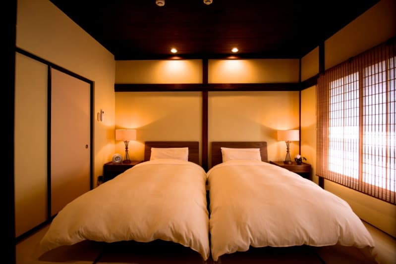 Ishidaya bedding upstairs