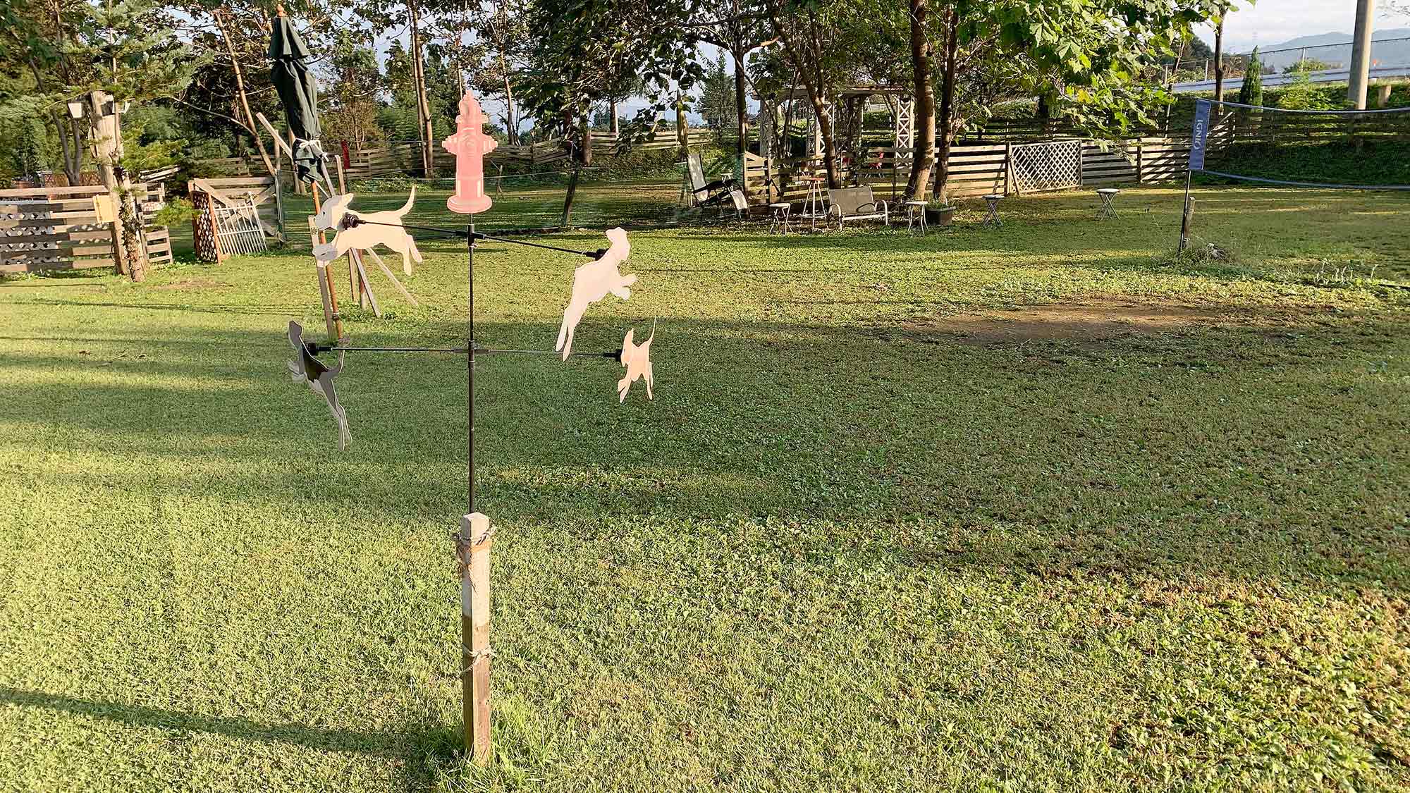 Private dog gardens