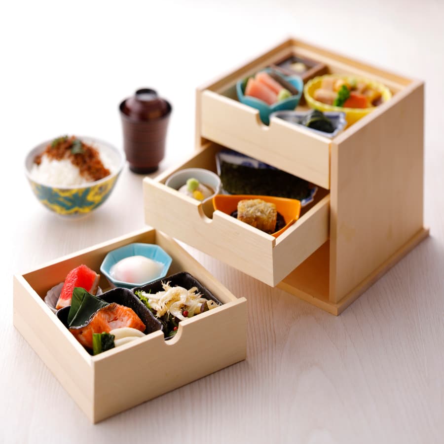 三层套盒早餐