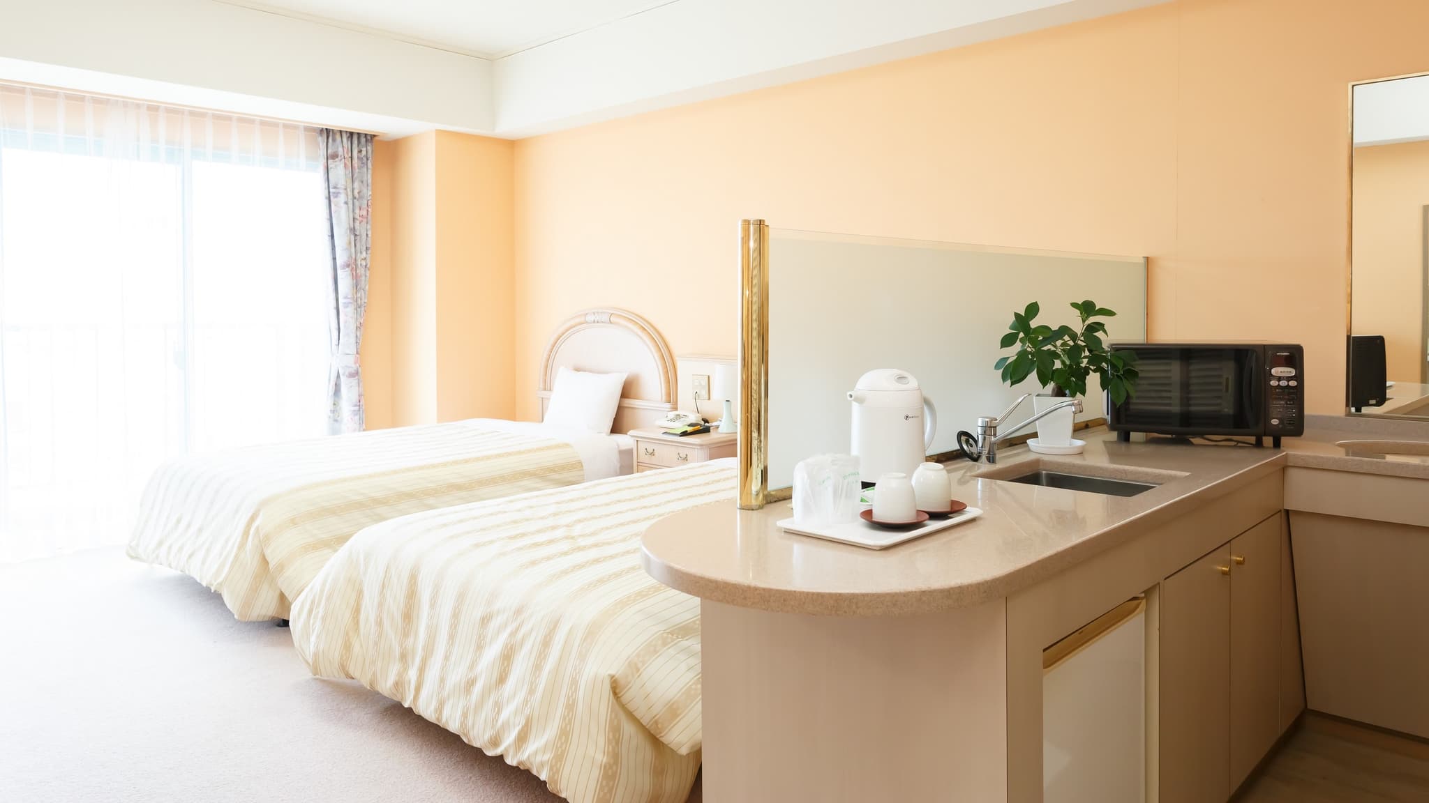 Roomy 28–30 m² rooms