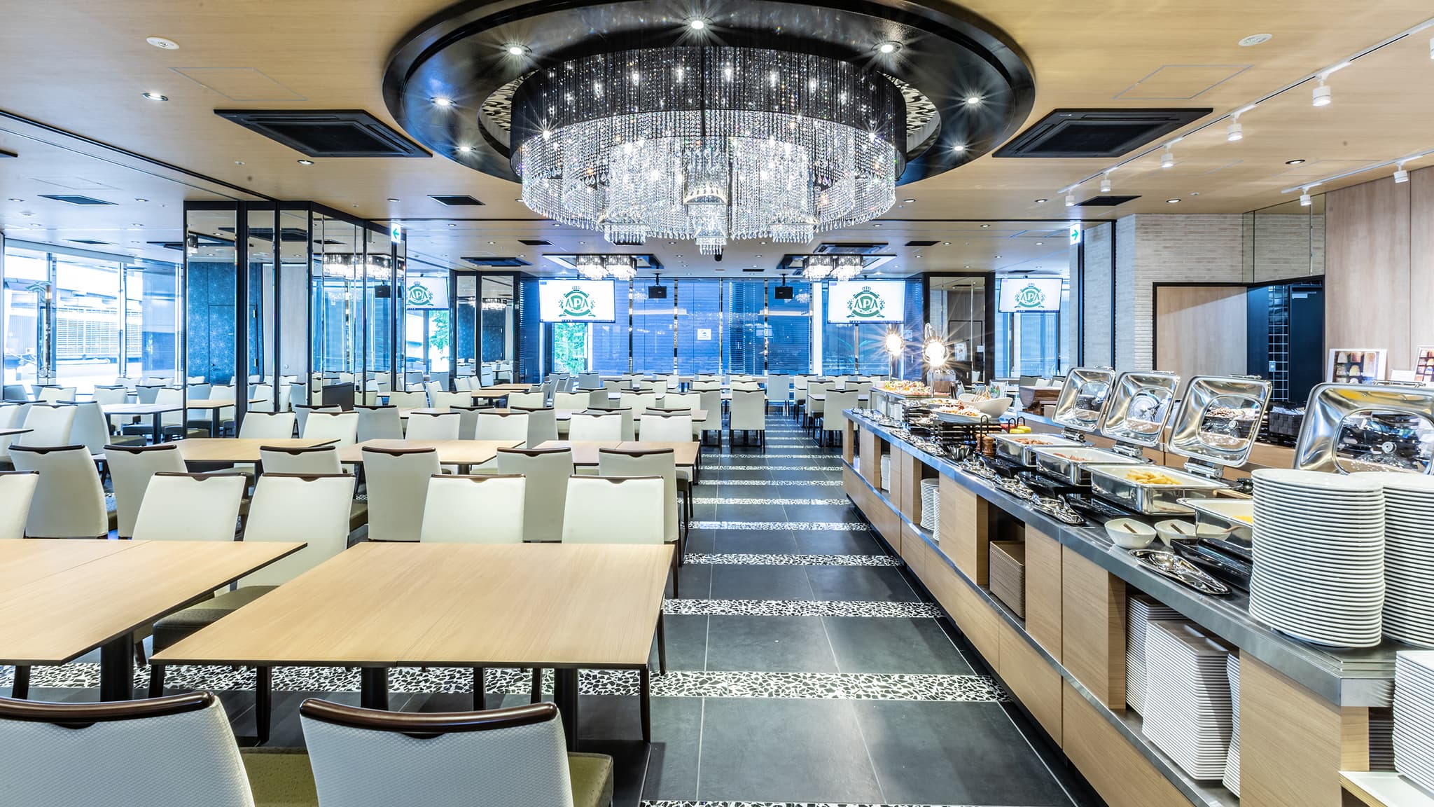 60-dish breakfast buffet