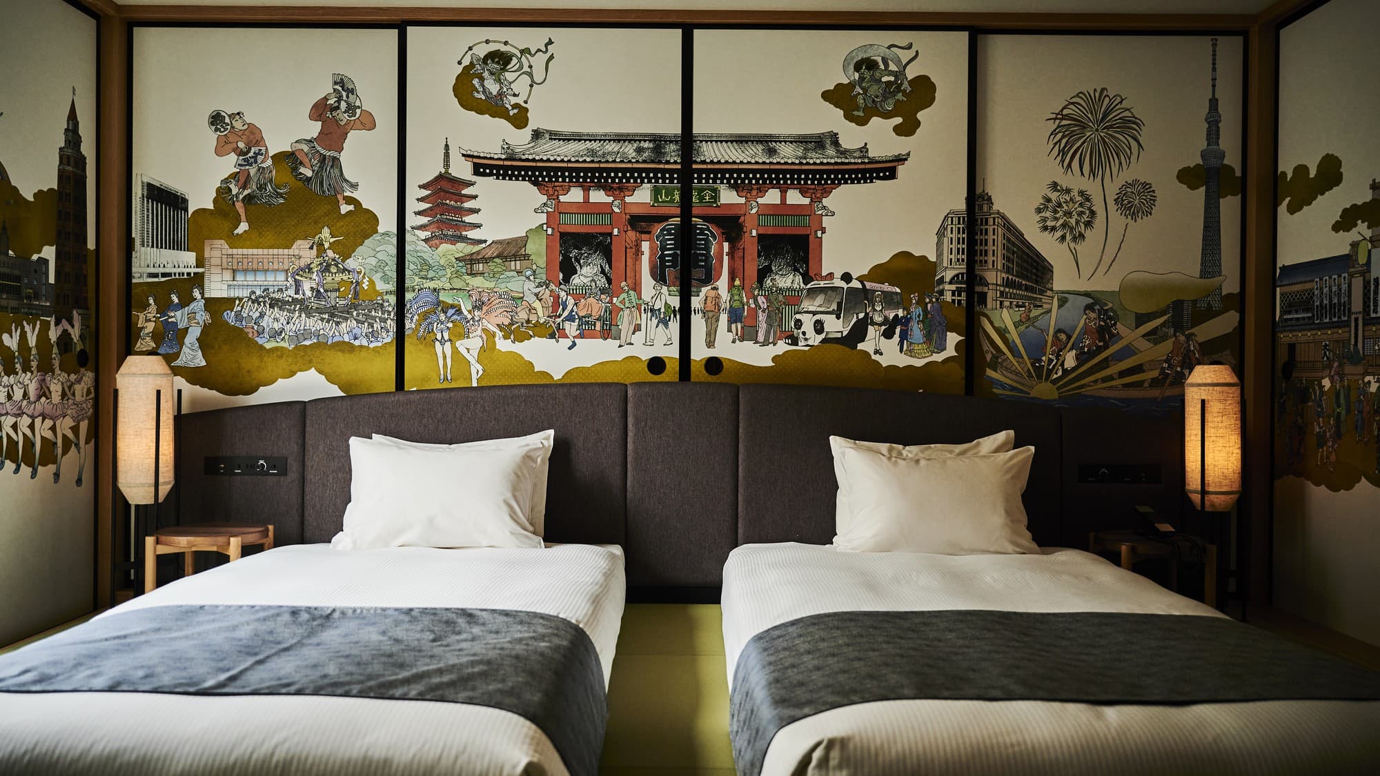 Asakusa, Edo and Kabuki concept rooms