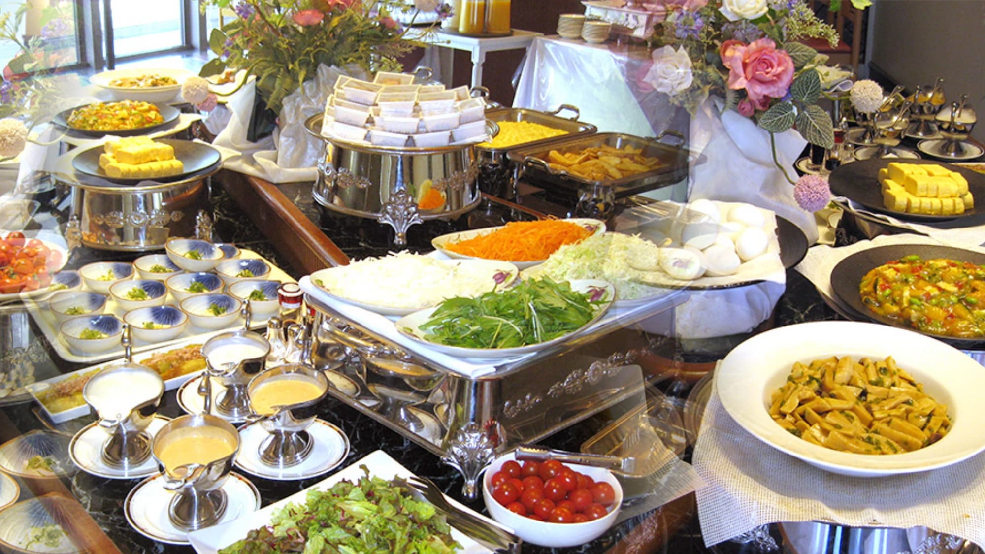 Free breakfast buffet