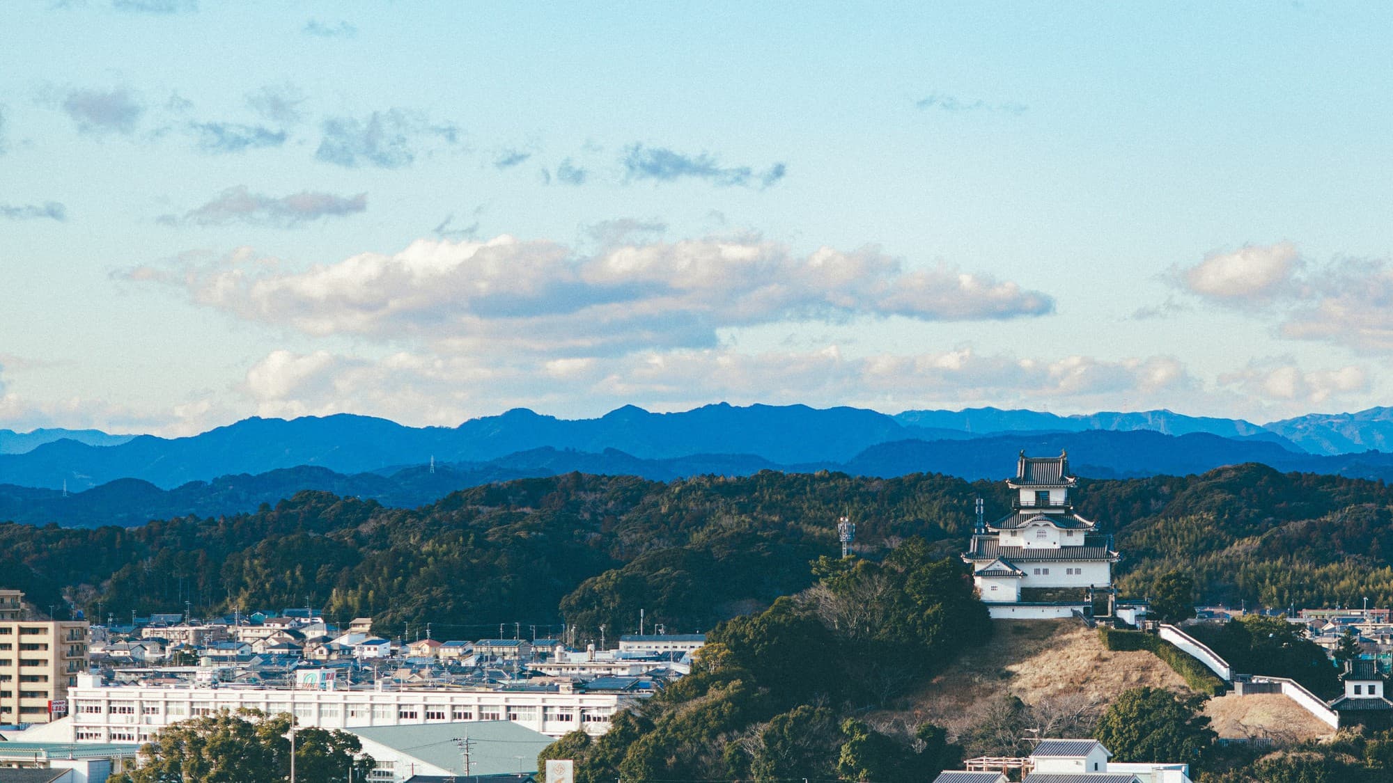 Kakegawa Castle views