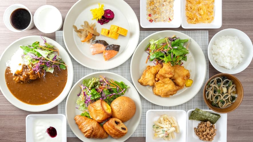 Free breakfast buffet