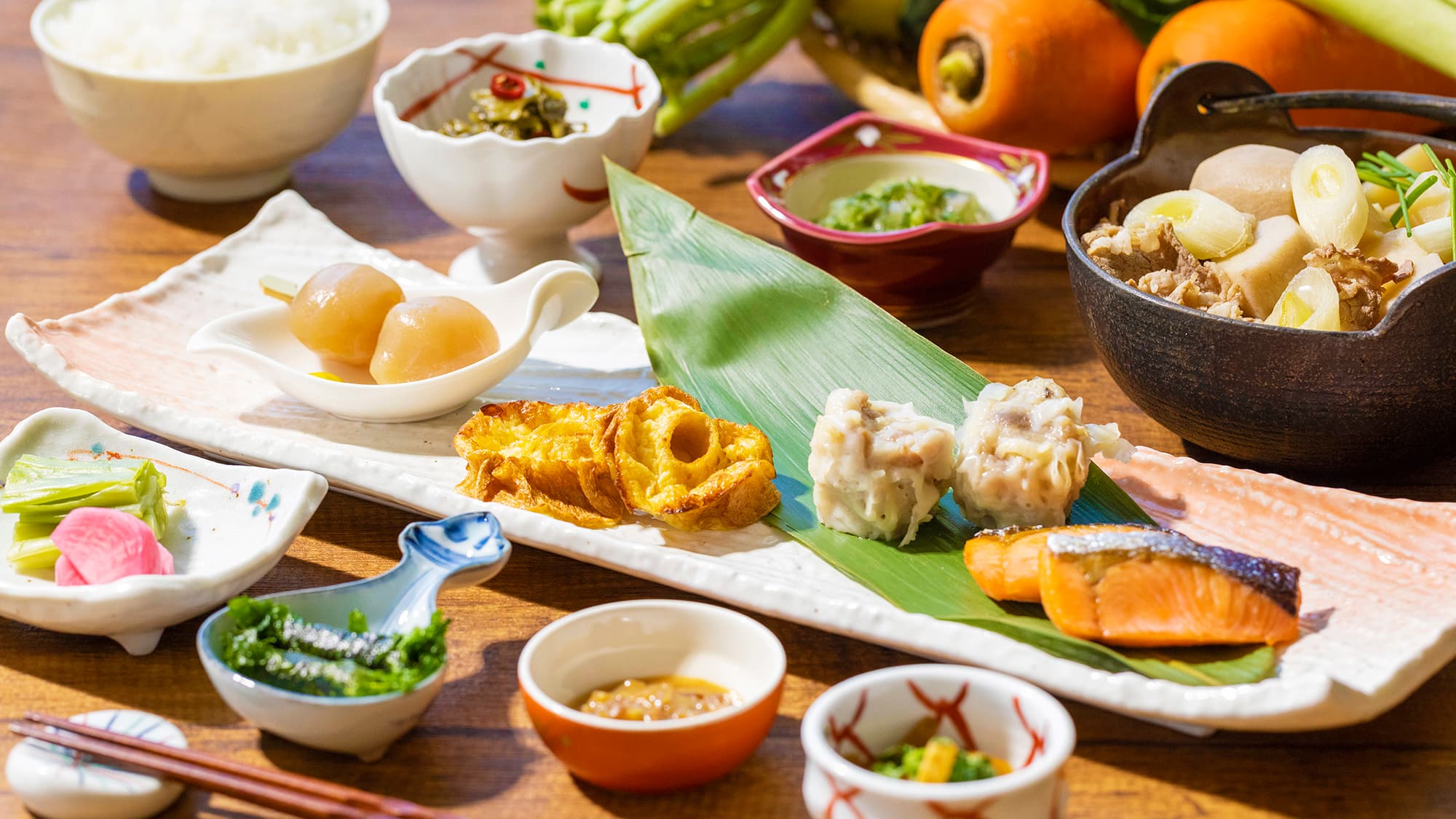 야마가타 향토 요리 조식