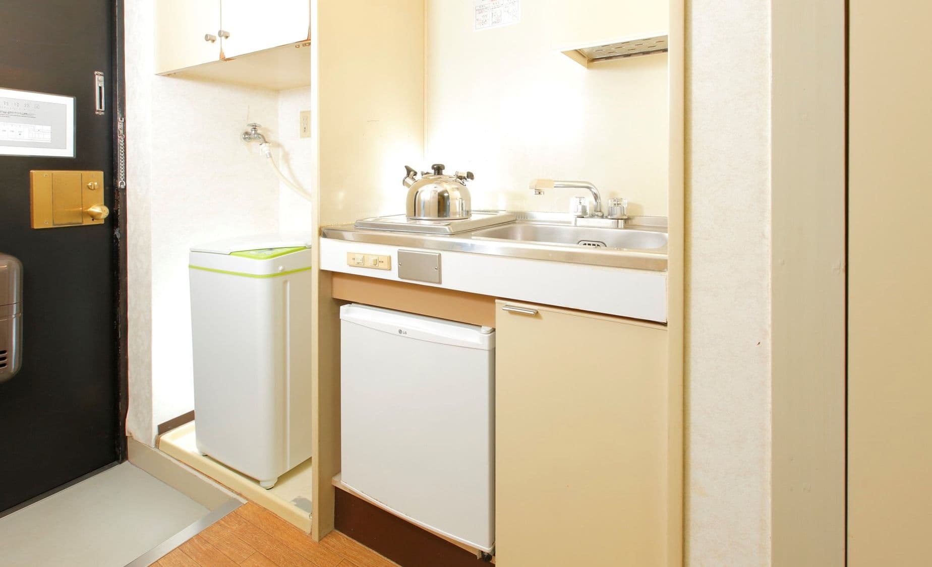 Kitchenette in every room