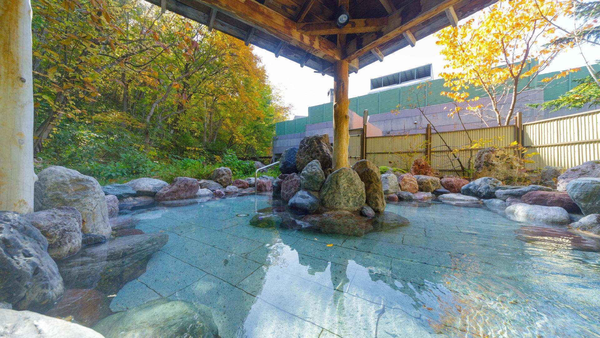 Forest open-air baths