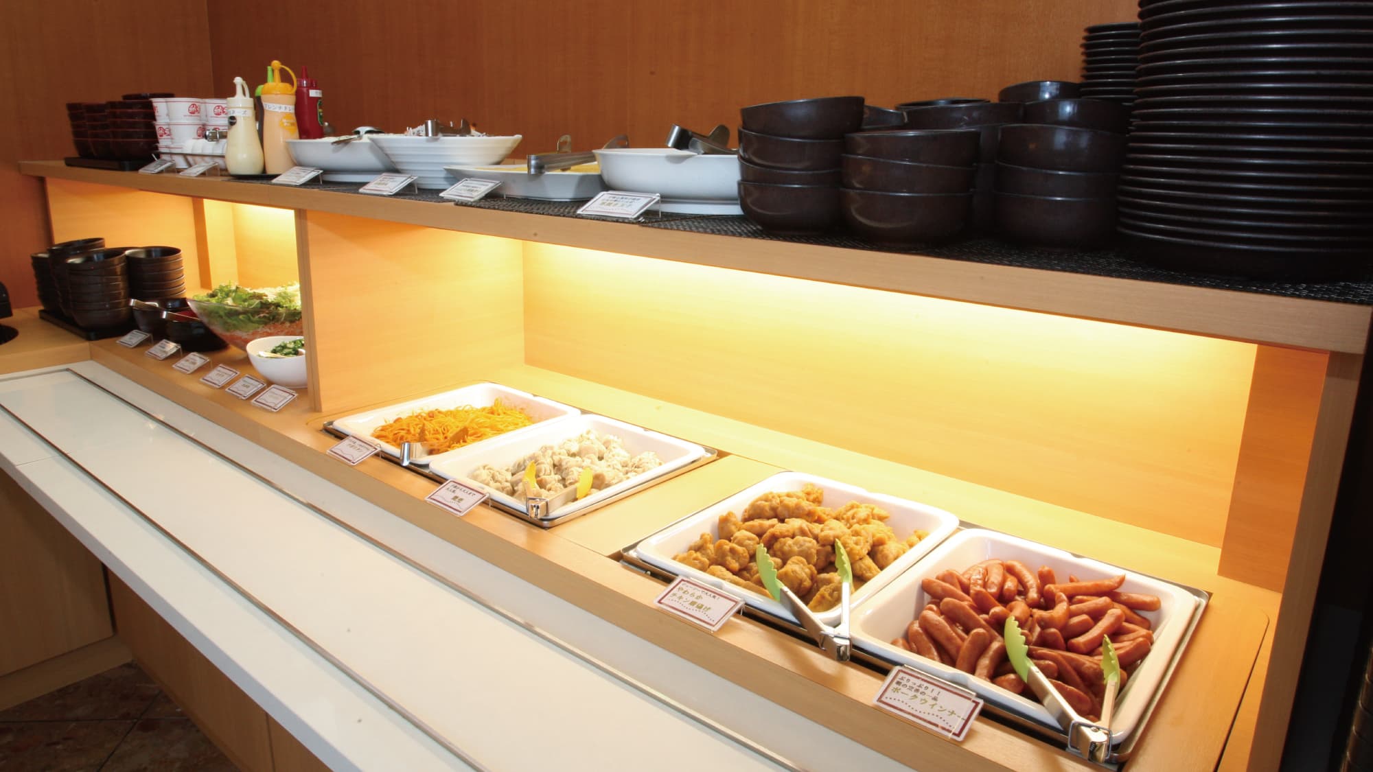 Free breakfast buffet