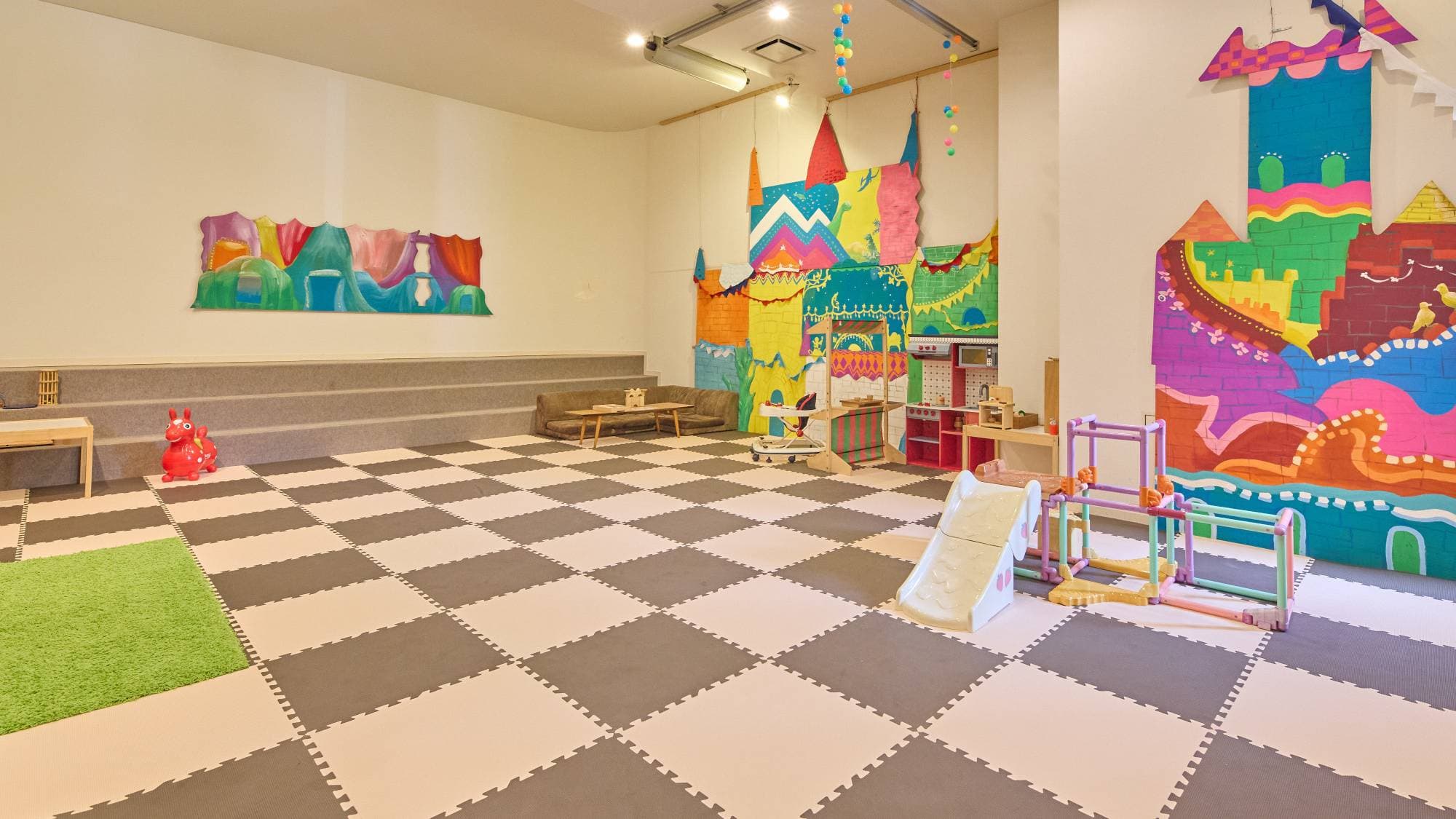 Forest playroom for kids